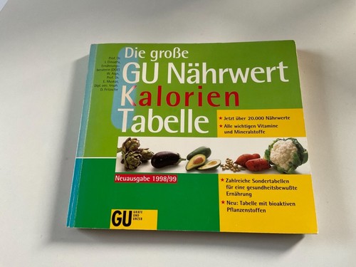 Die große nährwert - große, gu