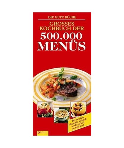 Großes kochbuch der - der, 500.000