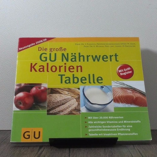 Nährwert-Kalorien-Tabelle